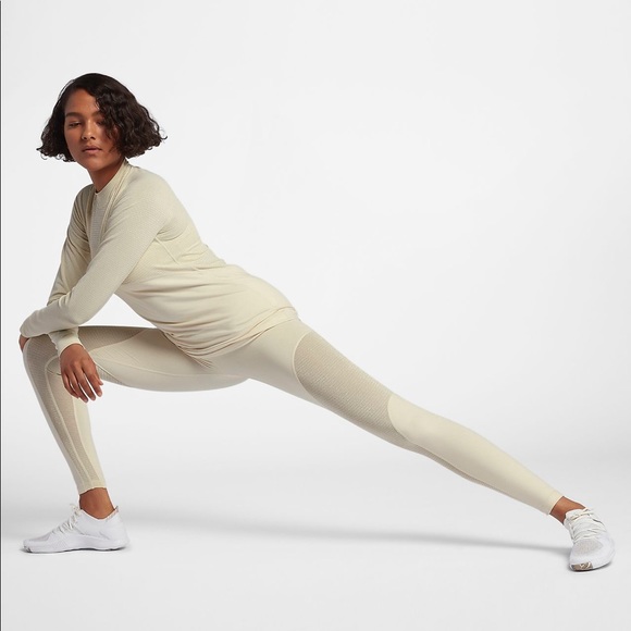 NWT Nike Pro Warm Sparkle Long Sleeve Top - Picture 5 of 8